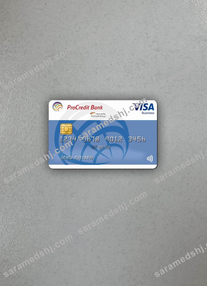 Germany ProCredit Bank VISA Business photolook front